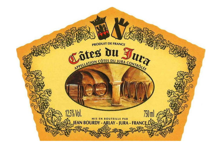 Domaine Jean Bourdy Cote du Jura Rouge label