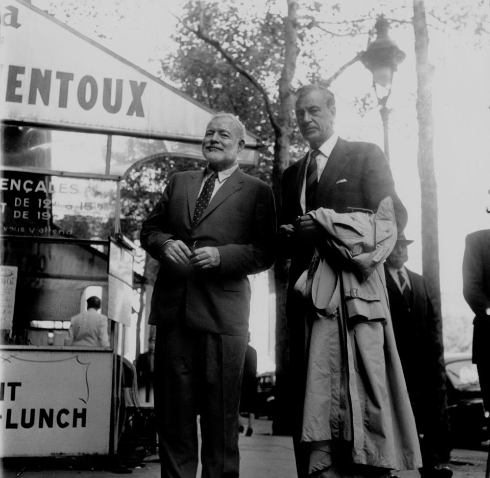 Gary Cooper And Ernest Hemingway