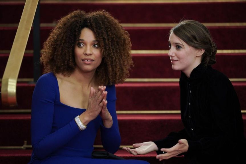 Stefi Celma and Fanny Sidney are among the stars of Call My Agent! on Netflix.